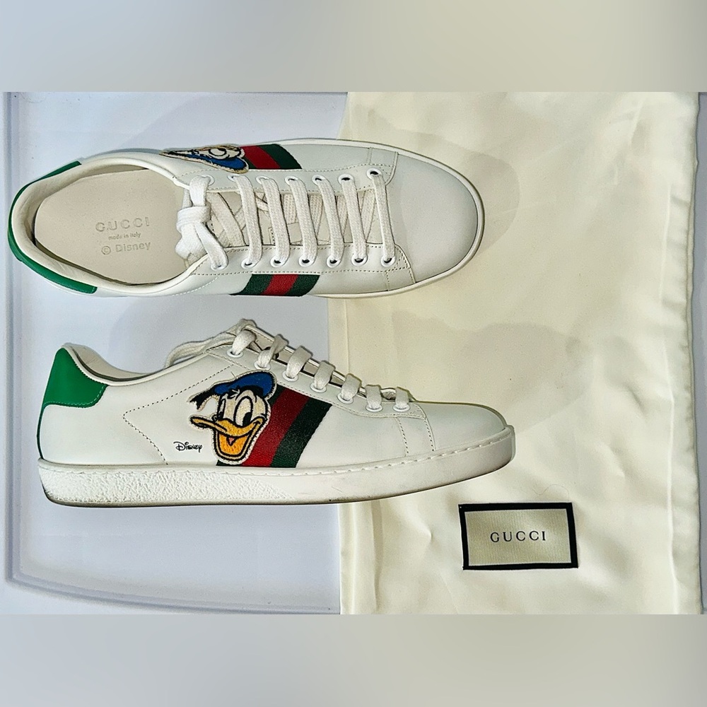 Gucci Donald Duck Sneakers - Picture 2 of 5